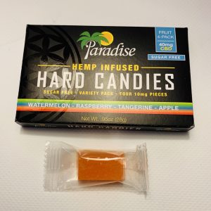 Paradise CBD Hard Candies – 40mg