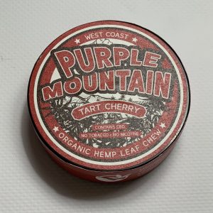 Purple Mountain Organic Hemp Leaf CBD Chew – Tart Cherry